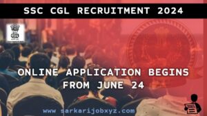 SSC CGL Recruitment 2024 (17727 पद)