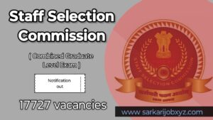 SSC CGL Notification 2024