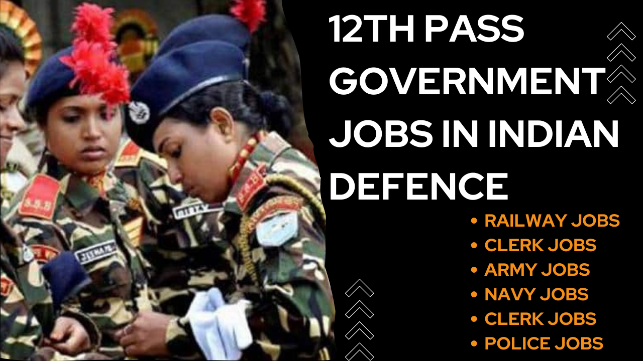 12th Pass Government Jobs